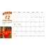Desk Calendar DIGITAL CUSTOM Made 5.9in x 4.5in